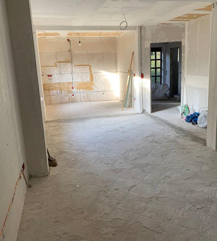 Komplettsanierung einer DHH in Hamburg Sasel